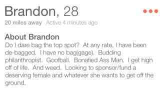 Illustration for article titled Here It Is: The Most Awful Profile On Tinder